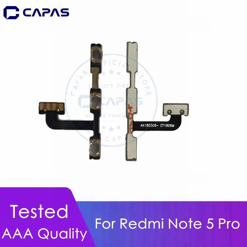 For Xiaomi Redmi Note 5 Pro Power ON-OFF Volume Side Keys Button Switch Flex Cable for Redmi Note 5 Pro Flex Cable Replacement
For Xiaomi Redmi Note 5 Pro Power ON-OFF Volume Side Keys Button Switch Flex Cable for Redmi Note 5 Pro Flex Cable Replacement