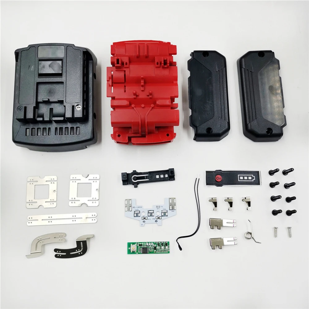 Battery Case Circuit Board & LED Light & Spring Set for Bosch 14.4V Li-ion Battery Shell
Battery Case Circuit Board & LED Light & Spring Set for Bosch 14.4V Li-ion Battery Shell