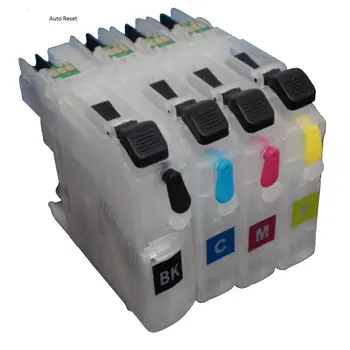 4PCS Refillable Ink Cartridge for LC123 With Reset Chip for Europe Printer DCP-J132W J152W MFC-J4110DW MFC-J4510DW J470
4PCS Refillable Ink Cartridge for LC123 With Reset Chip for Europe Printer DCP-J132W J152W MFC-J4110DW MFC-J4510DW J470