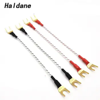 Haldane 4pcs/lot Hi-End Audio VALHALLA Speaker Jumper Link 7N Sliver Plated HiFi Audio Cable For Speakers 20cm Length
Haldane 4pcs/lot Hi-End Audio VALHALLA Speaker Jumper Link 7N Sliver Plated HiFi Audio Cable For Speakers 20cm Length