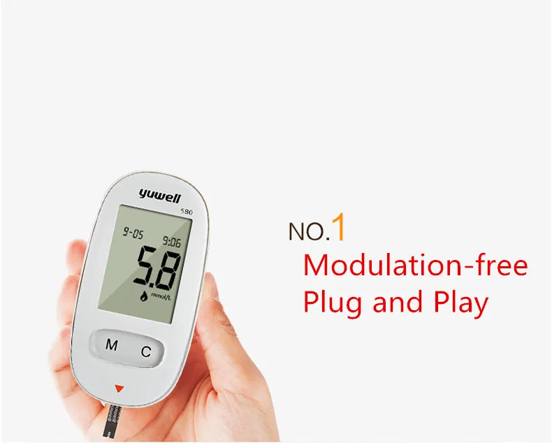 yuwell-glucometro-monitor-para-diabticos-de-azcar-en-la-sangre-mdico-medidor-de-glucosa-diabetes-kit-de-las-tiras-de-prueba-y-lancet-moviles-y-tabletas-mas-baratos