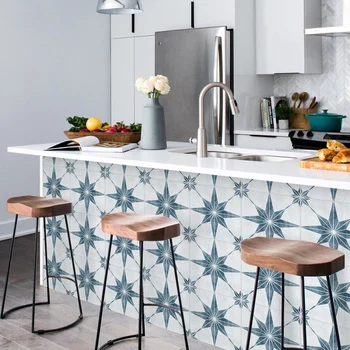 Mediterranean Blue Tile Floor Sticker PVC Bathroom Kitchen Waterproof Wall Sticker Home Decor TV Sofa Wall Art Mural
Mediterranean Blue Tile Floor Sticker PVC Bathroom Kitchen Waterproof Wall Sticker Home Decor TV Sofa Wall Art Mural