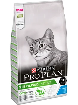 PRO PLAN PURINA PRO PLAN CAT OPTIRENAL STERILISED RABBIT adult neutered cats and neutered cats with rabbit
PRO PLAN PURINA PRO PLAN CAT OPTIRENAL STERILISED RABBIT adult neutered cats and neutered cats with rabbit