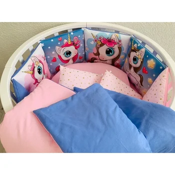 Комплект в круглую/овальную кроватку "Мультяшки" Комплекты в круглую/овальную кроватку
Комплект в круглую/овальную кроватку "Мультяшки" Комплекты в круглую/овальную кроватку