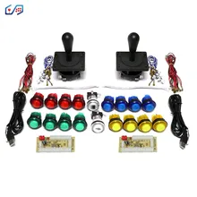 DIY Arcade Game Kit Zero Delay USB Encoder To PC /Raspberry Pi 8 WAY Happ Style Joystick Control 2 Player Push Buttons
DIY Arcade Game Kit Zero Delay USB Encoder To PC /Raspberry Pi 8 WAY Happ Style Joystick Control 2 Player Push Buttons