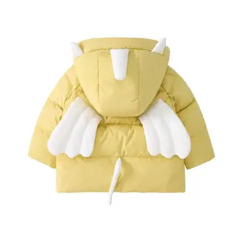 Pureborn Toddler Children Baby Jacket Super Thick Warm Kids Fleece Hooded Down Coat Angel Wings Baby Winter Outerwear Clothes
Pureborn Toddler Children Baby Jacket Super Thick Warm Kids Fleece Hooded Down Coat Angel Wings Baby Winter Outerwear Clothes