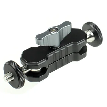 BGNing Metal Multi-Function Dual Ball Head Magic Arm Mount Adapter with 1/4'' Screw for DSLR Camera Monitors Microphone 5KG Load
BGNing Metal Multi-Function Dual Ball Head Magic Arm Mount Adapter with 1/4'' Screw for DSLR Camera Monitors Microphone 5KG Load
