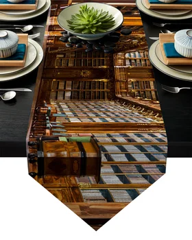Vintage Palace Mural Carving Pillar Yellow Brown Table Runner Table Flag Home Party Decorative Tablecloth Table Runners
Vintage Palace Mural Carving Pillar Yellow Brown Table Runner Table Flag Home Party Decorative Tablecloth Table Runners