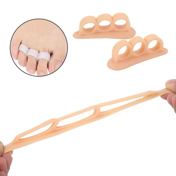 2pcs Silicone Toes Separators Protector Toe Straightener & Corrector for Curled Toes Soft Form For Manicure Pedicure Nail Tool
2pcs Silicone Toes Separators Protector Toe Straightener & Corrector for Curled Toes Soft Form For Manicure Pedicure Nail Tool