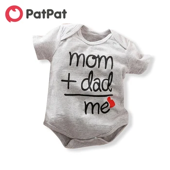 PatPat 2020 New Arrival In Stock Summer and Spring Baby Boy and Girl Letter Print Short-sleeve Bodysuits Baby Clothes
PatPat 2020 New Arrival In Stock Summer and Spring Baby Boy and Girl Letter Print Short-sleeve Bodysuits Baby Clothes