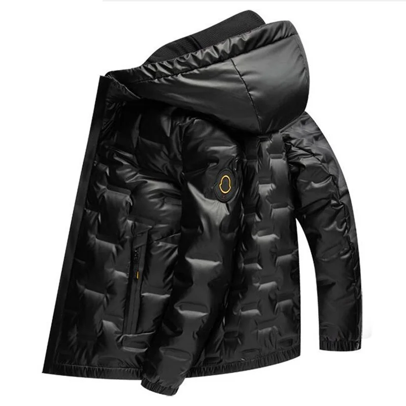 Down New Men Duck Jacket Fashion Striped Casual Coat Men Clothes Autumn Winter Thick Warm Jackets
Down New Men Duck Jacket Fashion Striped Casual Coat Men Clothes Autumn Winter Thick Warm Jackets