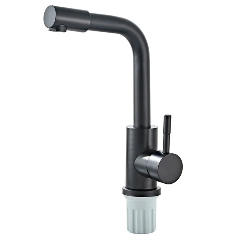 Promotion! Creative Rotating Head Black Single Hole Hot and Cold Basin Faucet Stainless Steel
Promotion! Creative Rotating Head Black Single Hole Hot and Cold Basin Faucet Stainless Steel