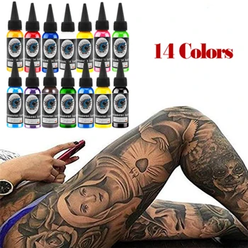 2019 New Tattoo Ink 16 Colors Set 30ml/Bottle Tattoo Pigment Make Up Set For Body Tattoo Art Quick Permanent Tattoo
2019 New Tattoo Ink 16 Colors Set 30ml/Bottle Tattoo Pigment Make Up Set For Body Tattoo Art Quick Permanent Tattoo