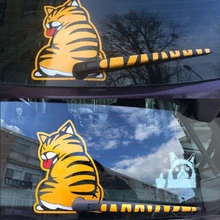 Creative Cat Moving Tail Paws Car Stickers Windshield Rear 3D Window Wiper Cartoon Car Decal Stickers Funny Exterior Accessories
Creative Cat Moving Tail Paws Car Stickers Windshield Rear 3D Window Wiper Cartoon Car Decal Stickers Funny Exterior Accessories