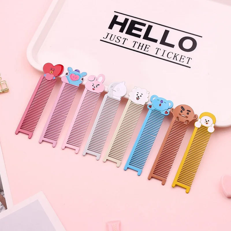 Kpop Bangtan Boy Metal Comb Mini Comb Hairdressing Tool For Women Doll Style Girl Gift Jewelry Bangtan boys Accessories
Kpop Bangtan Boy Metal Comb Mini Comb Hairdressing Tool For Women Doll Style Girl Gift Jewelry Bangtan boys Accessories