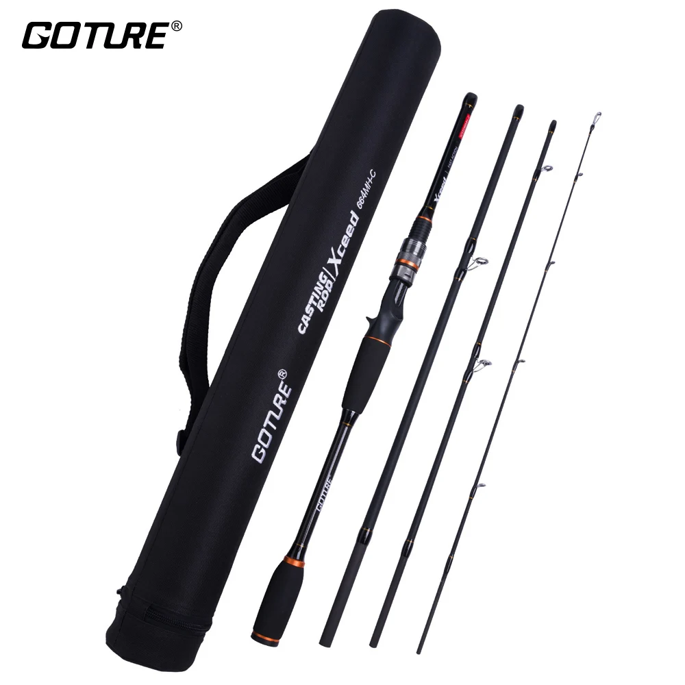 Goture 1.98M 2.1M 2.4M 2.7M 3.0M 4 Pieces Fishing Rod Portable Lure Carbon Fiber M/MH Spinning Baitcasting Rods Fishing Tackle
Goture 1.98M 2.1M 2.4M 2.7M 3.0M 4 Pieces Fishing Rod Portable Lure Carbon Fiber M/MH Spinning Baitcasting Rods Fishing Tackle