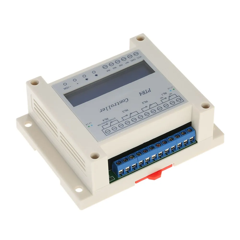 DC6-40V 4-Channel Digital Timer Relay Delay Switch Module Independent Voltage Relay Time Cycle Programmable LCD Display Relay
DC6-40V 4-Channel Digital Timer Relay Delay Switch Module Independent Voltage Relay Time Cycle Programmable LCD Display Relay