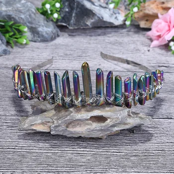 Crystal Crown Luxury Hair Accessories Multicolor Crystal Rhinestone Headband for Women Wedding Bride Party Gift Bohemian Jewelry
Crystal Crown Luxury Hair Accessories Multicolor Crystal Rhinestone Headband for Women Wedding Bride Party Gift Bohemian Jewelry