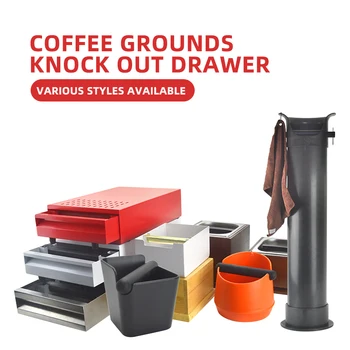 Coffee Grind Knock Box And Espresso Dump Bin stainless steel box drawer box powder residue powder residue bucket commercial box
Coffee Grind Knock Box And Espresso Dump Bin stainless steel box drawer box powder residue powder residue bucket commercial box