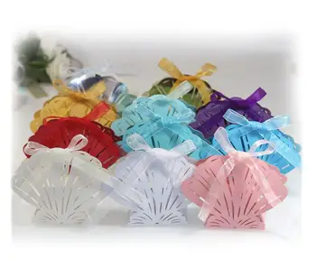 50pcs Creative shell beach Hollow Laser Cutting Candy Box Wedding Birthday Favors Ferrero Gifts Box For Party Decor Guest Bag
50pcs Creative shell beach Hollow Laser Cutting Candy Box Wedding Birthday Favors Ferrero Gifts Box For Party Decor Guest Bag