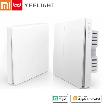 Yeelight Wireless Smart Switch Light Remote Control Single Double Button YLKG12YL YLKG13YL For Mi Home Mijia Smart Panel Lights
Yeelight Wireless Smart Switch Light Remote Control Single Double Button YLKG12YL YLKG13YL For Mi Home Mijia Smart Panel Lights