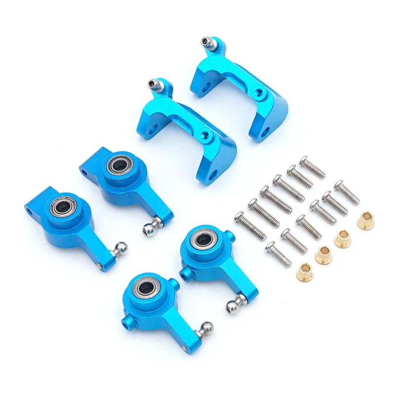 Aluminum Front Rear Steering Hub Base C Carrier Knuckle Upgrade Kit for Wltoys A959 A949 A969 A979 K929 1/18 RC Car
Aluminum Front Rear Steering Hub Base C Carrier Knuckle Upgrade Kit for Wltoys A959 A949 A969 A979 K929 1/18 RC Car