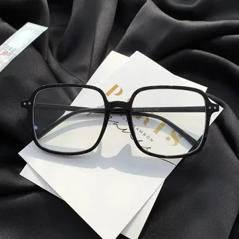 Square Oversized Black Eyeglasses Frame Brand Designer Anti Blue Blocking Computer Eyeglass Diopter -1.0 to -6.0 Myopia Glasses
Square Oversized Black Eyeglasses Frame Brand Designer Anti Blue Blocking Computer Eyeglass Diopter -1.0 to -6.0 Myopia Glasses