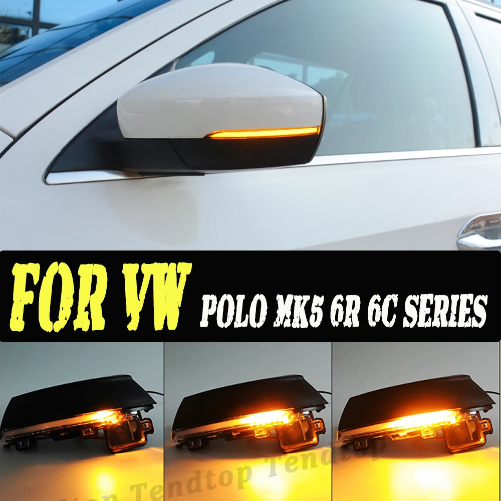 2pcs For Volkswagen VW Polo MK5 6R 6C Series Dynamic Blinker LED Turn Signal Light Side Mirror Indicator
2pcs For Volkswagen VW Polo MK5 6R 6C Series Dynamic Blinker LED Turn Signal Light Side Mirror Indicator