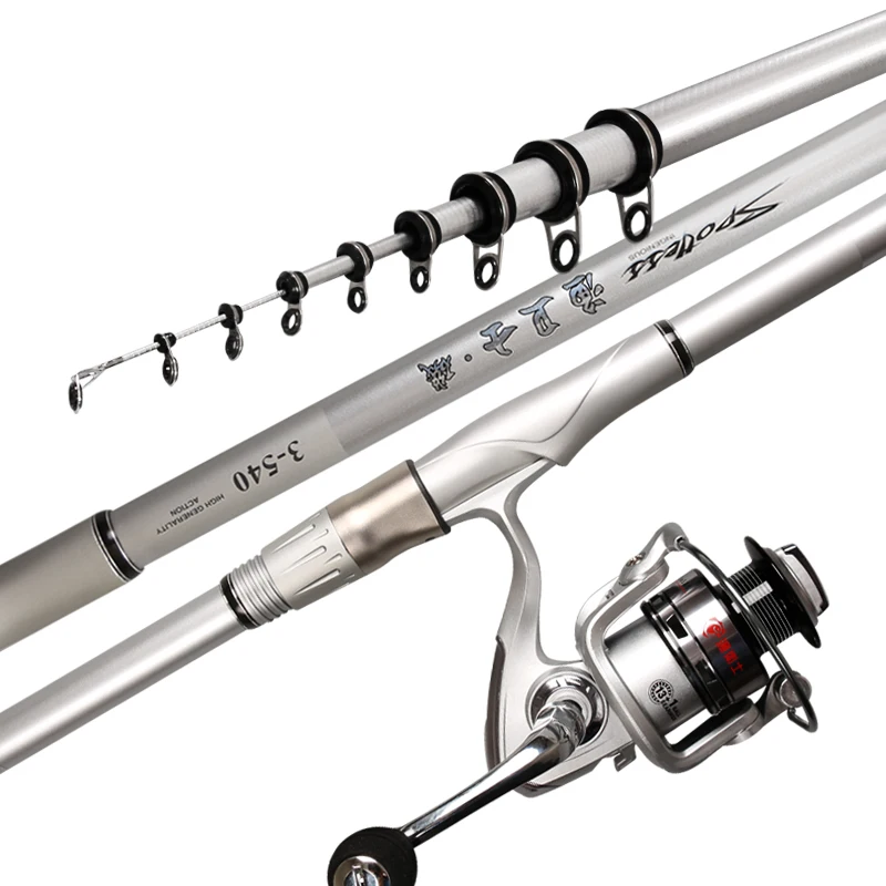 3.6M-6.3M Rock Fishing Rod High carbon Telescopic Fishing Rod for Big Fish Baitcasting Rod Sea Rod Medium Fast B263
3.6M-6.3M Rock Fishing Rod High carbon Telescopic Fishing Rod for Big Fish Baitcasting Rod Sea Rod Medium Fast B263