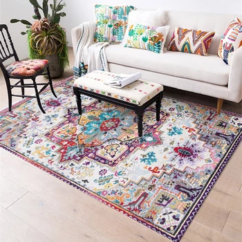 Bohemian Retro national wind soft area rug living room bedroom kitchen corridor floor carpet full of home decoration kids mats
Bohemian Retro national wind soft area rug living room bedroom kitchen corridor floor carpet full of home decoration kids mats