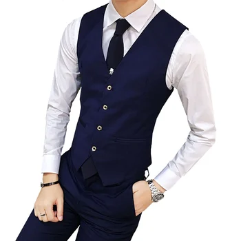 Hot sale 2018 New Arrival Mens Casual vest Slim V-neck Fashion man suits vest Handsome Business Blazer Waistcoat Plus Size M-4XL
Hot sale 2018 New Arrival Mens Casual vest Slim V-neck Fashion man suits vest Handsome Business Blazer Waistcoat Plus Size M-4XL