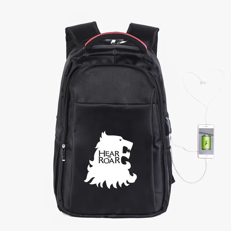 Game of Thrones of Game Peak Season Hot Selling USB Backpack Business Backpack Thick Fabric
Game of Thrones of Game Peak Season Hot Selling USB Backpack Business Backpack Thick Fabric