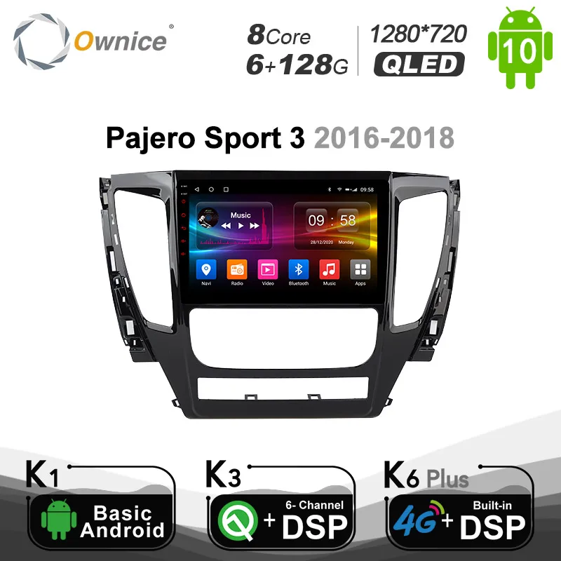 QLED автомобильный DVD авто радио GPS Navi Стерео для Mitsubishi Pajero Sport 3 2016 2017 2018 Android 10,0 8 Core 4G DSP SPDIF 6G + 128G
QLED автомобильный DVD авто радио GPS Navi Стерео для Mitsubishi Pajero Sport 3 2016 2017 2018 Android 10,0 8 Core 4G DSP SPDIF 6G + 128G