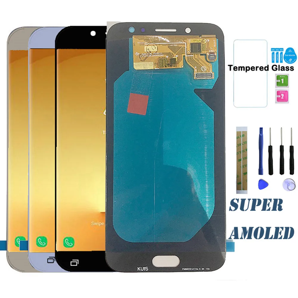J730F Super AMOLED LCD For Samsung Galaxy J730 J7 Pro 2017 Screen J730FM J730G AMOLED LCD 5.5'' Send Tempered Glass and Tools
J730F Super AMOLED LCD For Samsung Galaxy J730 J7 Pro 2017 Screen J730FM J730G AMOLED LCD 5.5'' Send Tempered Glass and Tools
