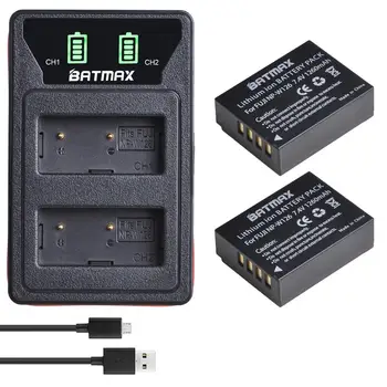 2X 1260mAh NP-W126 NP W126 NP W126S Batteries Akku + Built-in USB LCD Dual Charger for Fujifilm Fuji X-Pro1 XPro1 X-T1 XT1, HS3
2X 1260mAh NP-W126 NP W126 NP W126S Batteries Akku + Built-in USB LCD Dual Charger for Fujifilm Fuji X-Pro1 XPro1 X-T1 XT1, HS3