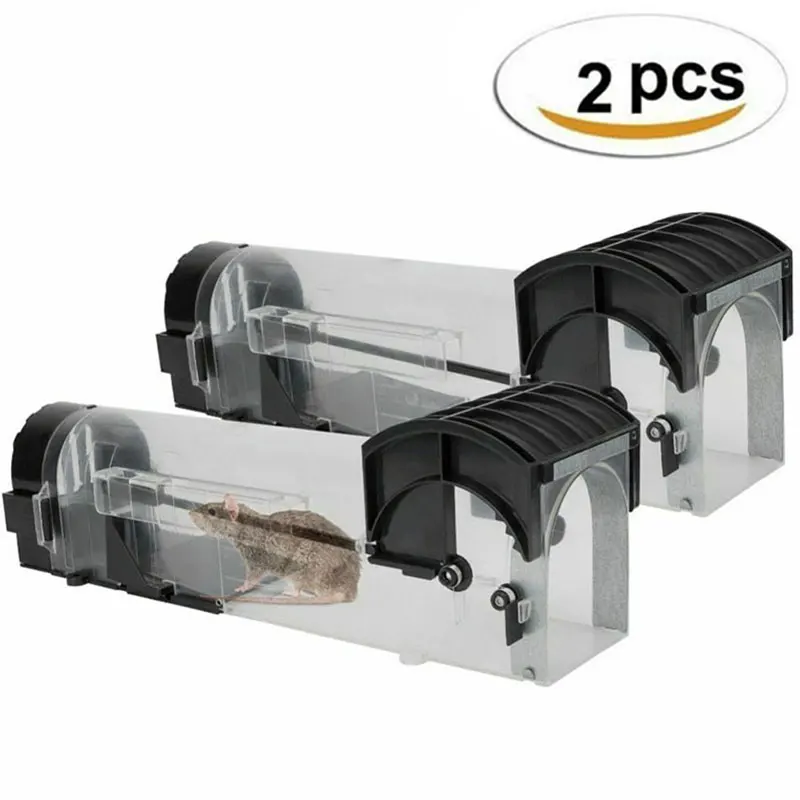 1/2Pcs Reusable Mouse Trap Rodent Mice Live Catcher Indoor Outdoor Small Animals Cage Mouse Cage Mousetrap Mouse Trap Mousetrap
1/2Pcs Reusable Mouse Trap Rodent Mice Live Catcher Indoor Outdoor Small Animals Cage Mouse Cage Mousetrap Mouse Trap Mousetrap