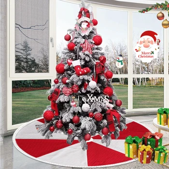 Christmas Tree Skirt Home Party Prop Santa New Red And Green Xmas Tree Skirt For Christmas Decorations Indoor Outdoor Decoration 
Christmas Tree Skirt Home Party Prop Santa New Red And Green Xmas Tree Skirt For Christmas Decorations Indoor Outdoor Decoration