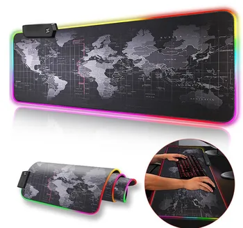 RGB Backlight Carpet Gaming Mouse Pad Large Mouse Pad Gamer Led Computer Mousepad Big Mouse Mat For keyboard Desk Mat Mause
RGB Backlight Carpet Gaming Mouse Pad Large Mouse Pad Gamer Led Computer Mousepad Big Mouse Mat For keyboard Desk Mat Mause
