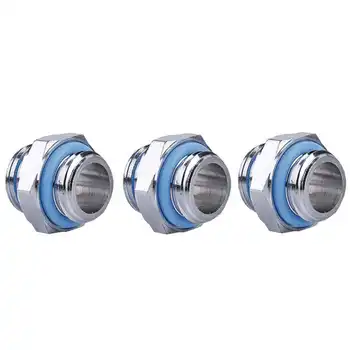 3PCS External Hexagonal G1/4 Thread Tube Connector Fitting for Computer PC Water Cooling System
3PCS External Hexagonal G1/4 Thread Tube Connector Fitting for Computer PC Water Cooling System
