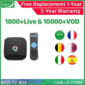 Q Plus Android 9.0 Allwinner H6 IPTV Box QHDTV 1800 Channel 10000 VOD France Belgium Arabic Dutch 1Year IPTV Subscription TVBox
Q Plus Android 9.0 Allwinner H6 IPTV Box QHDTV 1800 Channel 10000 VOD France Belgium Arabic Dutch 1Year IPTV Subscription TVBox