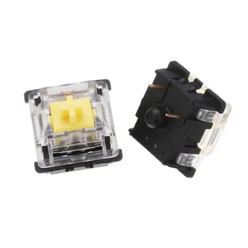 LEORY 70PCS Yellow Pack Gateron Linear Switch Keyboard Switch 3Pin KS-8 Series for Mechanical Gaming Keyboard
LEORY 70PCS Yellow Pack Gateron Linear Switch Keyboard Switch 3Pin KS-8 Series for Mechanical Gaming Keyboard