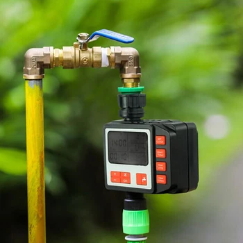 New Automatic LCD Display Watering Timer Electronic Home Garden Ball Valve Water Timer For Garden Irrigation Controller 
New Automatic LCD Display Watering Timer Electronic Home Garden Ball Valve Water Timer For Garden Irrigation Controller