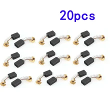20 Pcs Carbon Brush Electric Motor Parts 15*10*6mm For Cutting Saw Circular Saw Electric Hammer Drill Angle Grinder Accessories
20 Pcs Carbon Brush Electric Motor Parts 15*10*6mm For Cutting Saw Circular Saw Electric Hammer Drill Angle Grinder Accessories