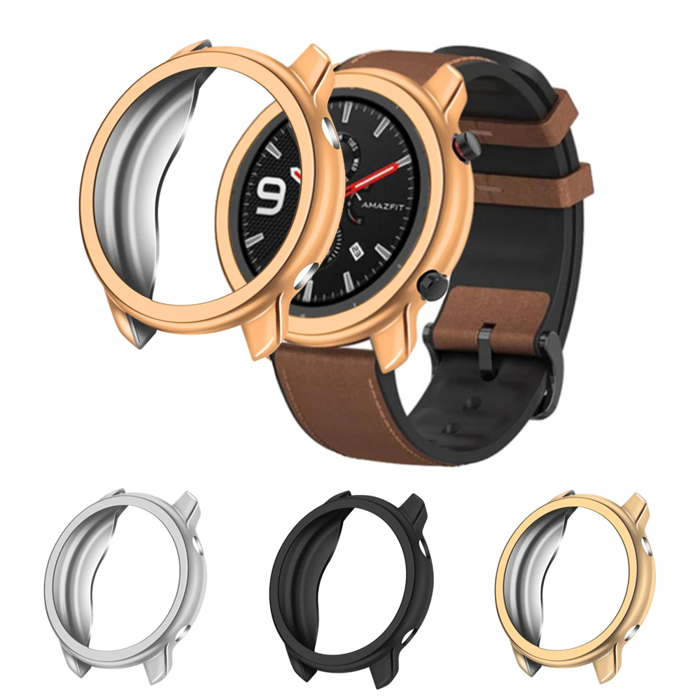 Protective Cover Case For Amazfit GTR 47mm Watch Protector Frame For Huami Amazfit GTR 47MM Plating Bumper Shell Soft TPU Case
Protective Cover Case For Amazfit GTR 47mm Watch Protector Frame For Huami Amazfit GTR 47MM Plating Bumper Shell Soft TPU Case