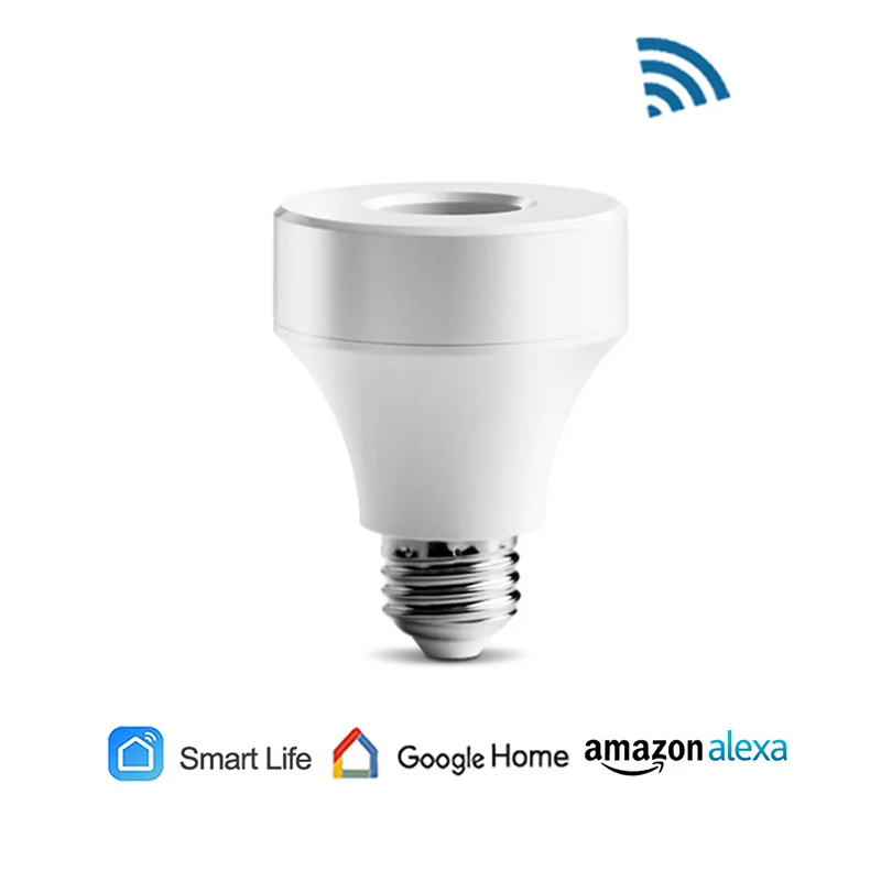 Wifi Phone Switch Timing Voice Control LED Smart Light Screw Bulb Holder Cap Socket Lamp Holder Smart Home for Google Home Alexa
Wifi Phone Switch Timing Voice Control LED Smart Light Screw Bulb Holder Cap Socket Lamp Holder Smart Home for Google Home Alexa