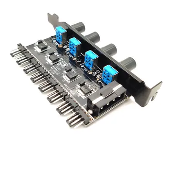 PCI chassis Fan Governor limitless speed regulation PC FANS governor Molex / SATA Power interface HUB
PCI chassis Fan Governor limitless speed regulation PC FANS governor Molex / SATA Power interface HUB