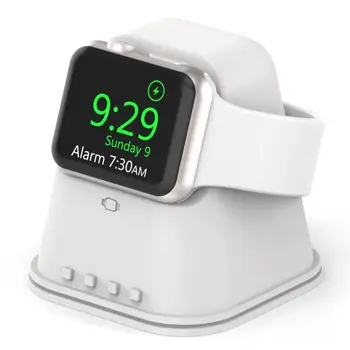 Silicone Charge Stand Holder Charging Base Station Dock for iWatch- Series 12345 K92F
Silicone Charge Stand Holder Charging Base Station Dock for iWatch- Series 12345 K92F