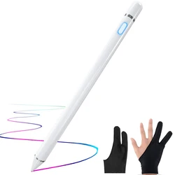 Active Stylus Touch Pen For Apple iPad Pro 11 12.9 10.5 9.7 miini 5 Air Smart Capacitance Pencil For iPhone Huawei Xiaomi Tablet