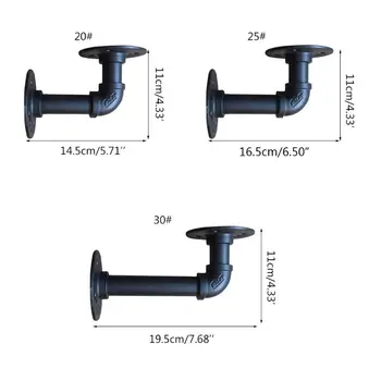 2pc Industrial Wall Mounted Iron Pipe Shelf Bracket Floating Holder Storage Rack
2pc Industrial Wall Mounted Iron Pipe Shelf Bracket Floating Holder Storage Rack