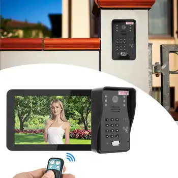 ring doorbell Wired Wifi Video Intercom 9in TFT LCD Display 2 Monitors Remote APP Password Card Night Vision new
ring doorbell Wired Wifi Video Intercom 9in TFT LCD Display 2 Monitors Remote APP Password Card Night Vision new